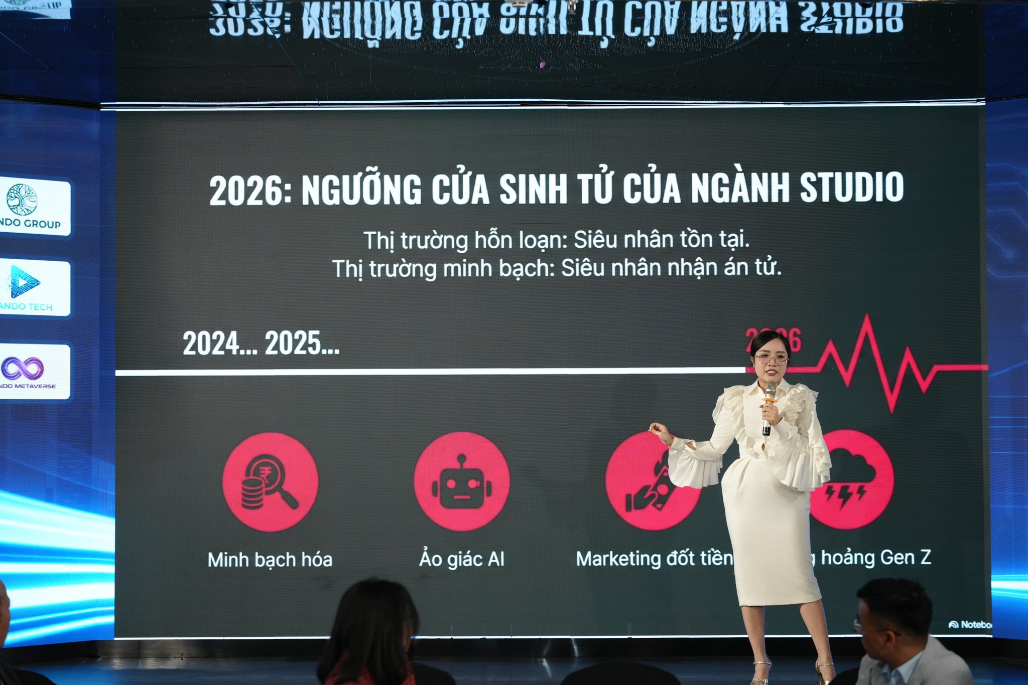 CHUYÊN GIA ĐIỀU PHỐI CHIẾN LƯỢC ĐỖ HƯƠNG LY CHIA SẺ GIẢI PHÁP GỠ NÚT THẮT VẬN HÀNH CHO DOANH NGHIỆP STUDIO TẠI CHƯƠNG TRÌNH: STUDIO SURVIVAL SUMMIT 2026